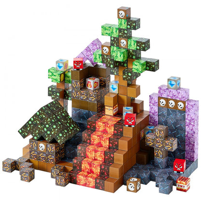 Magnetic Blocks 100 PCS Dark Castle Set STEM Montessori Sensory Toys