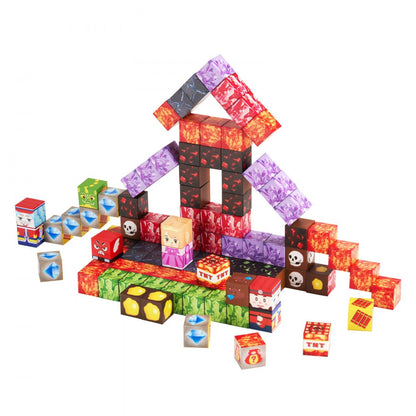 VEVOR Magnetic Blocks 150 PCS Dark Castle Set STEM Montessori Sensory Toys