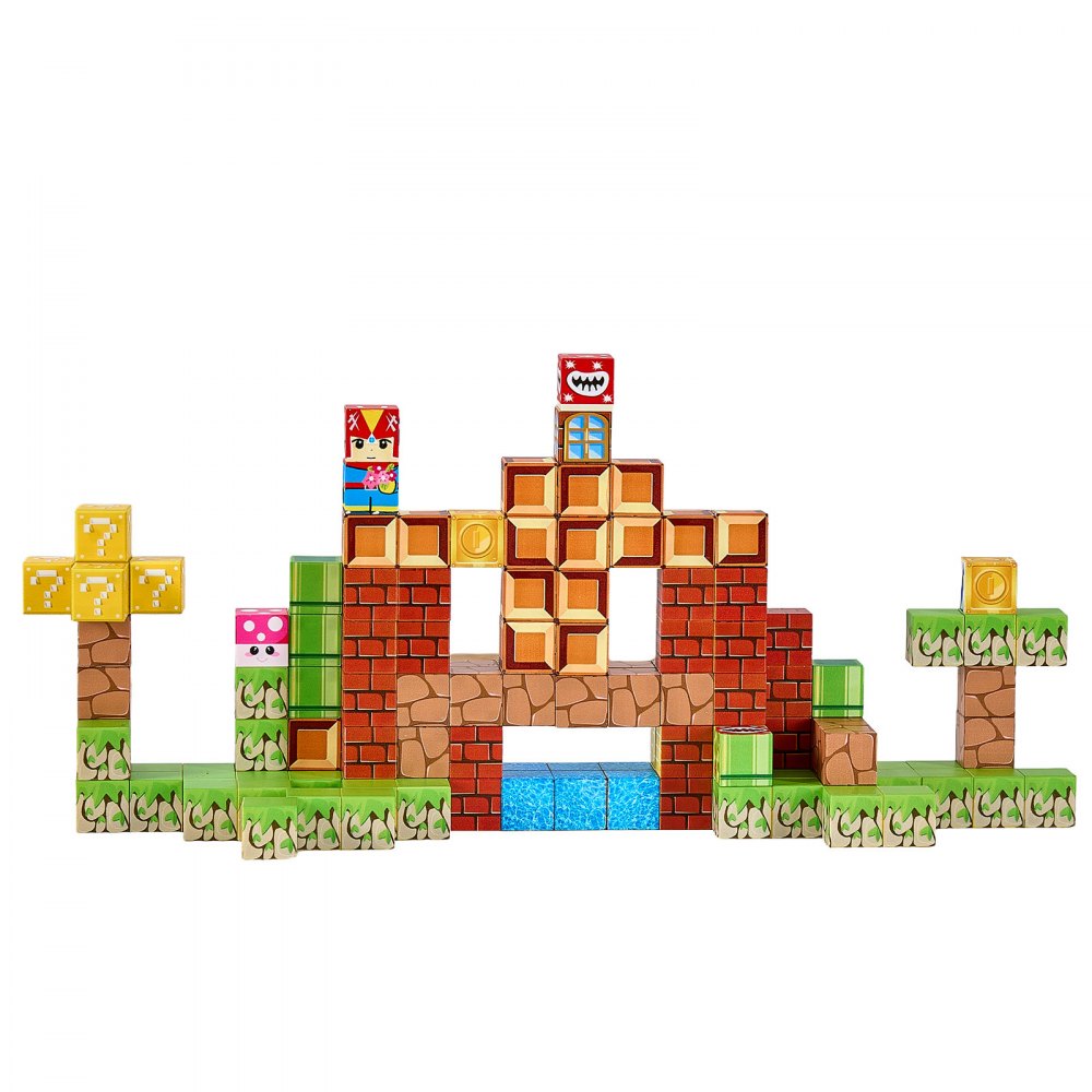 Magnetic Blocks 100 PCS Magnet Blocks Set STEM Montessori Sensory Toys
