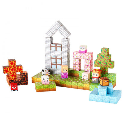 VEVOR Magnetic Blocks 150 PCS Forest Castle Set STEM Montessori Sensory Toys