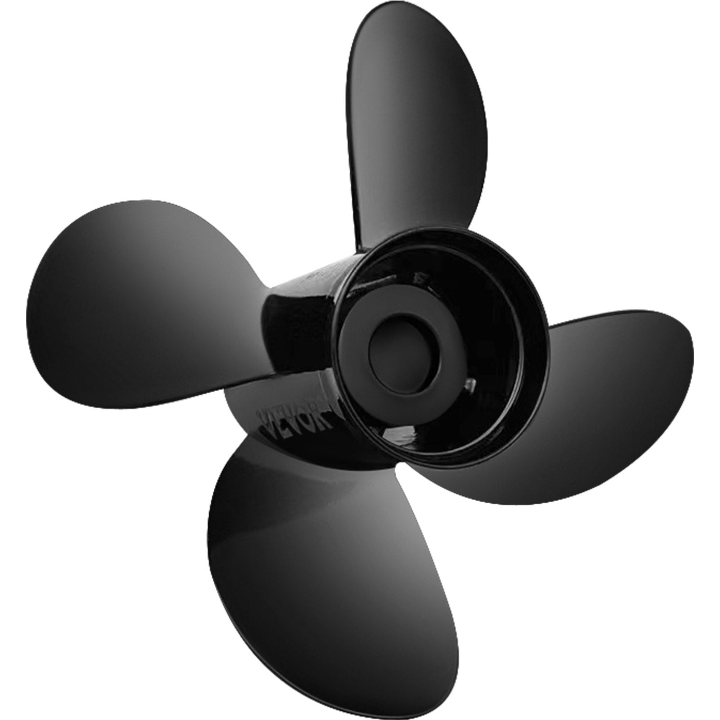 Aluminum 4-Blade 36.8 cm x 43.2 cm Outboard Propeller for 135-300HP Motors