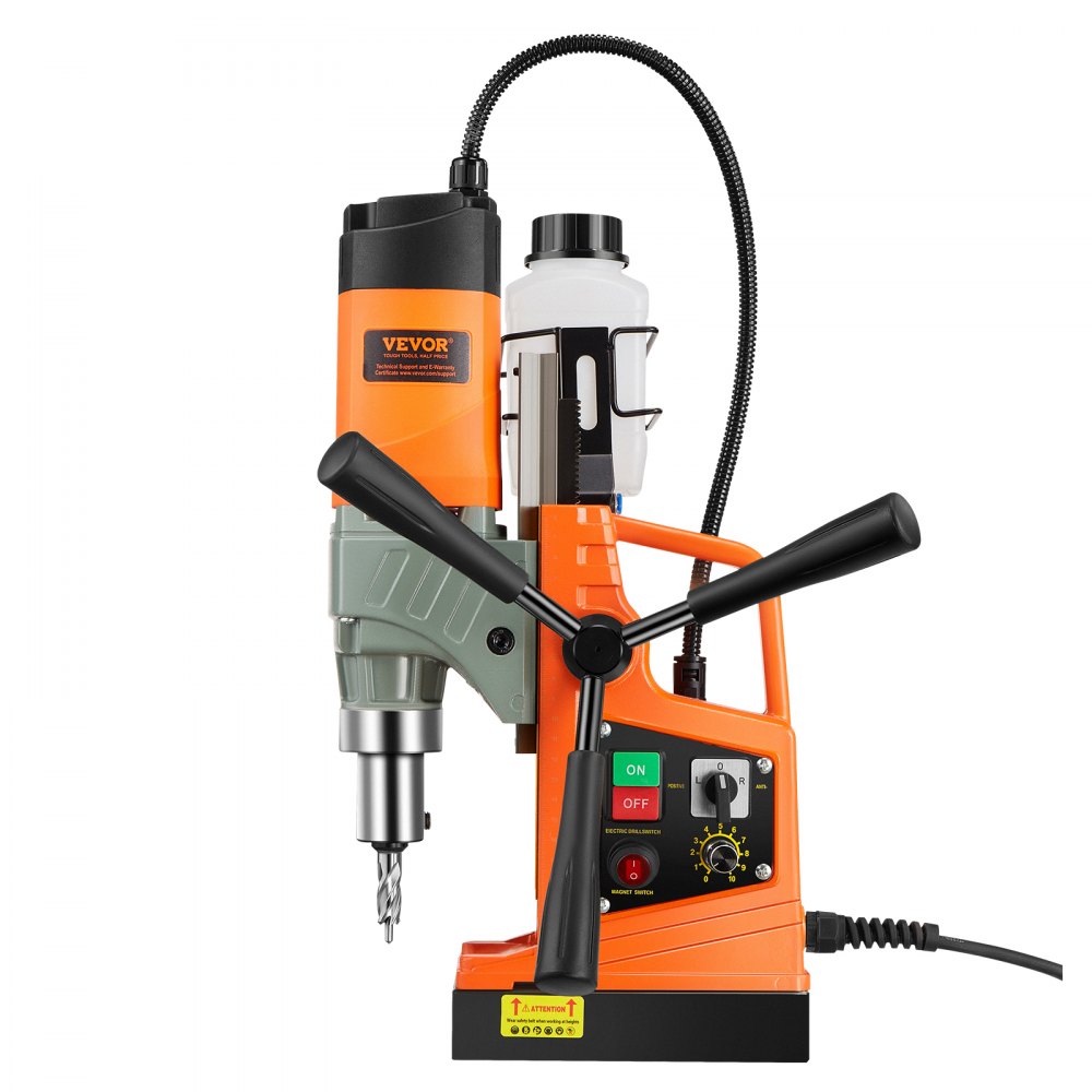 Magnetic Drill 1450W 2878 lbf Portable Mag Drill Press 2 in Boring Diameter