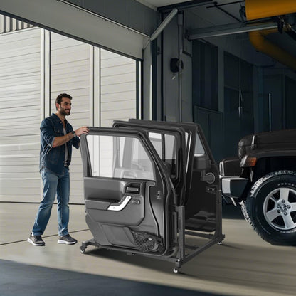 VEVOR 4 Doors Jeep Door Storage Cart for Jeep Wrangler JK JKU JL Gladiator