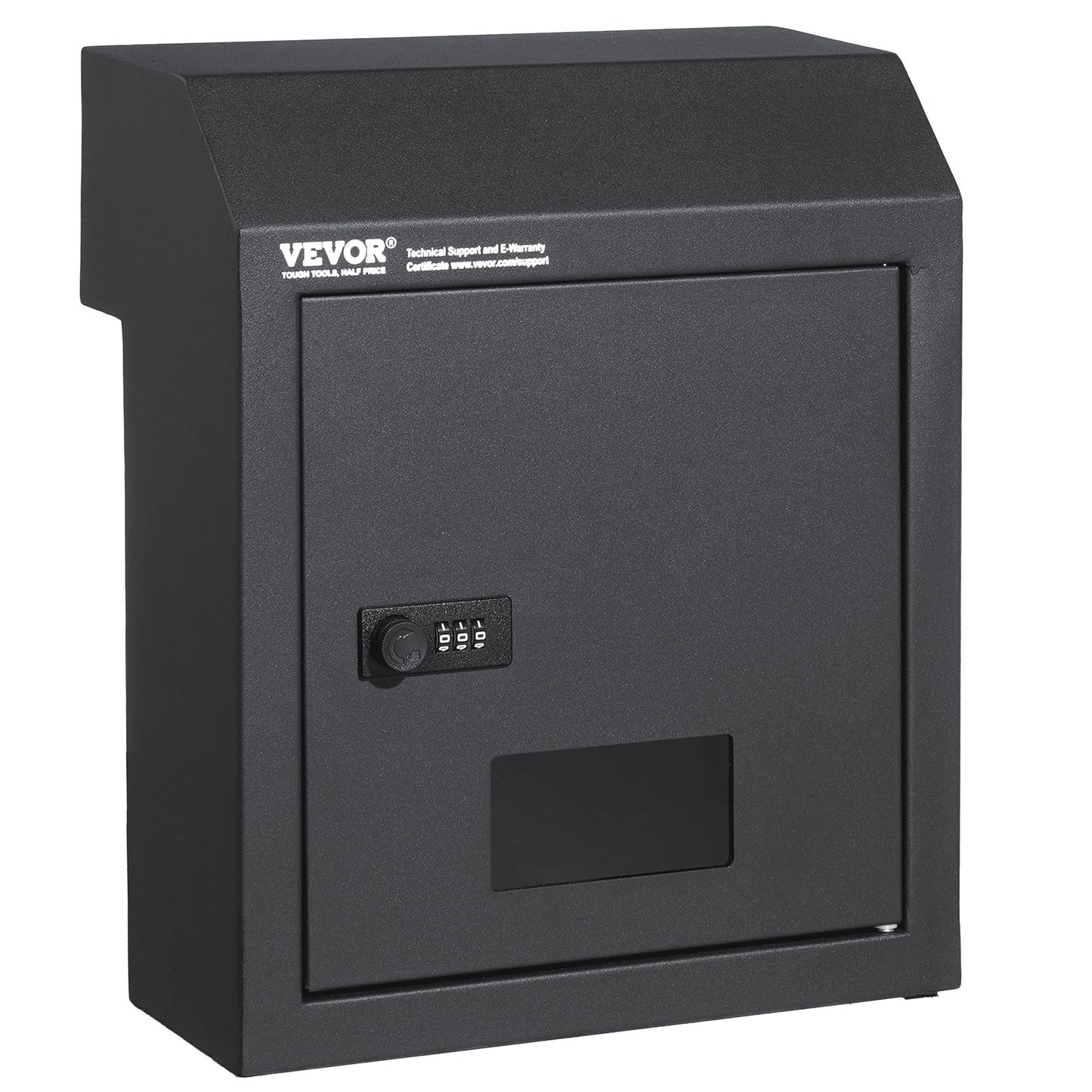 VEVOR Through The Door Key Drop Box, Heavy Duty Steel Through the Door Mailbox with