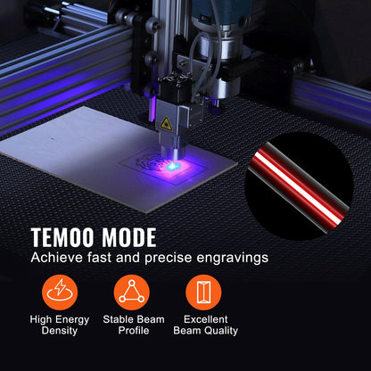 50W CO2 Laser Tube for Engraving and Cutting, 0.85m Length, 0.8kg Weight