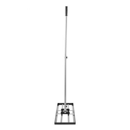 254 x 914 mm Lawn Leveling Rake 2130 mm Adjustable Handle for Yard Golf Court