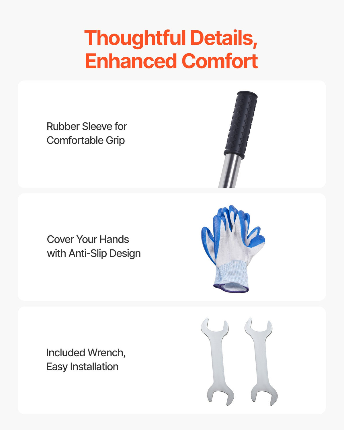 Updated Lawn Leveling Rake with Roller, 438 x 255 mm Stainless Steel Lawn Leveler with 1610mm Adjustable Handle, Heavy Duty Yard Leveling Rake, Effort Saving Lawn Leveling Tool for Yard Golf Court