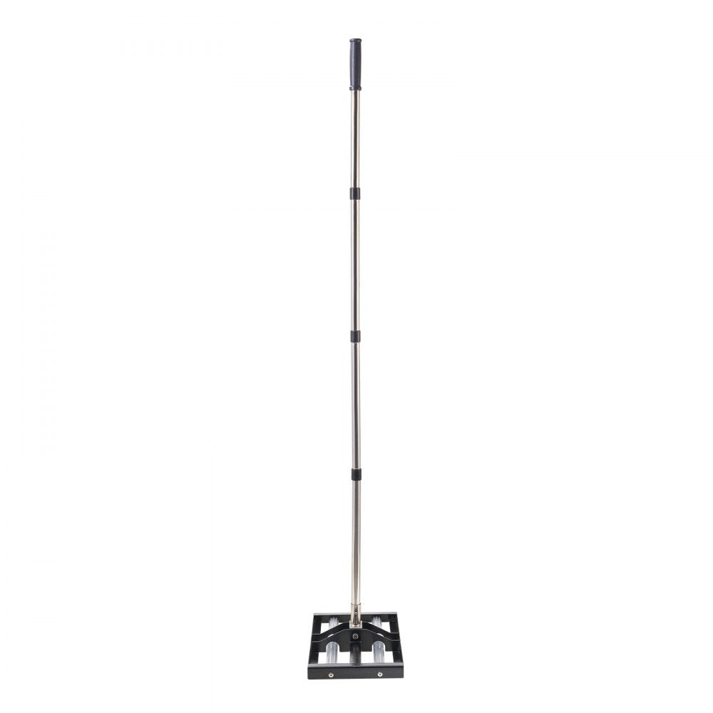 254 x 430 mm Lawn Leveling Rake with 1610 mm Adjustable Handle for Yard Garden