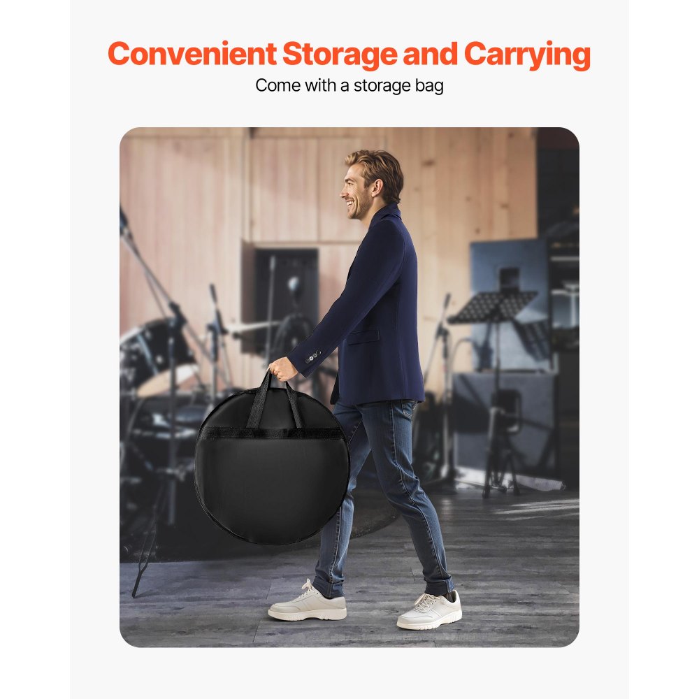 Cymbal Pack 6 Pieces Cymbal Set 25.4 35.5 40 45.5 50.5 cm Cymbals for Drum