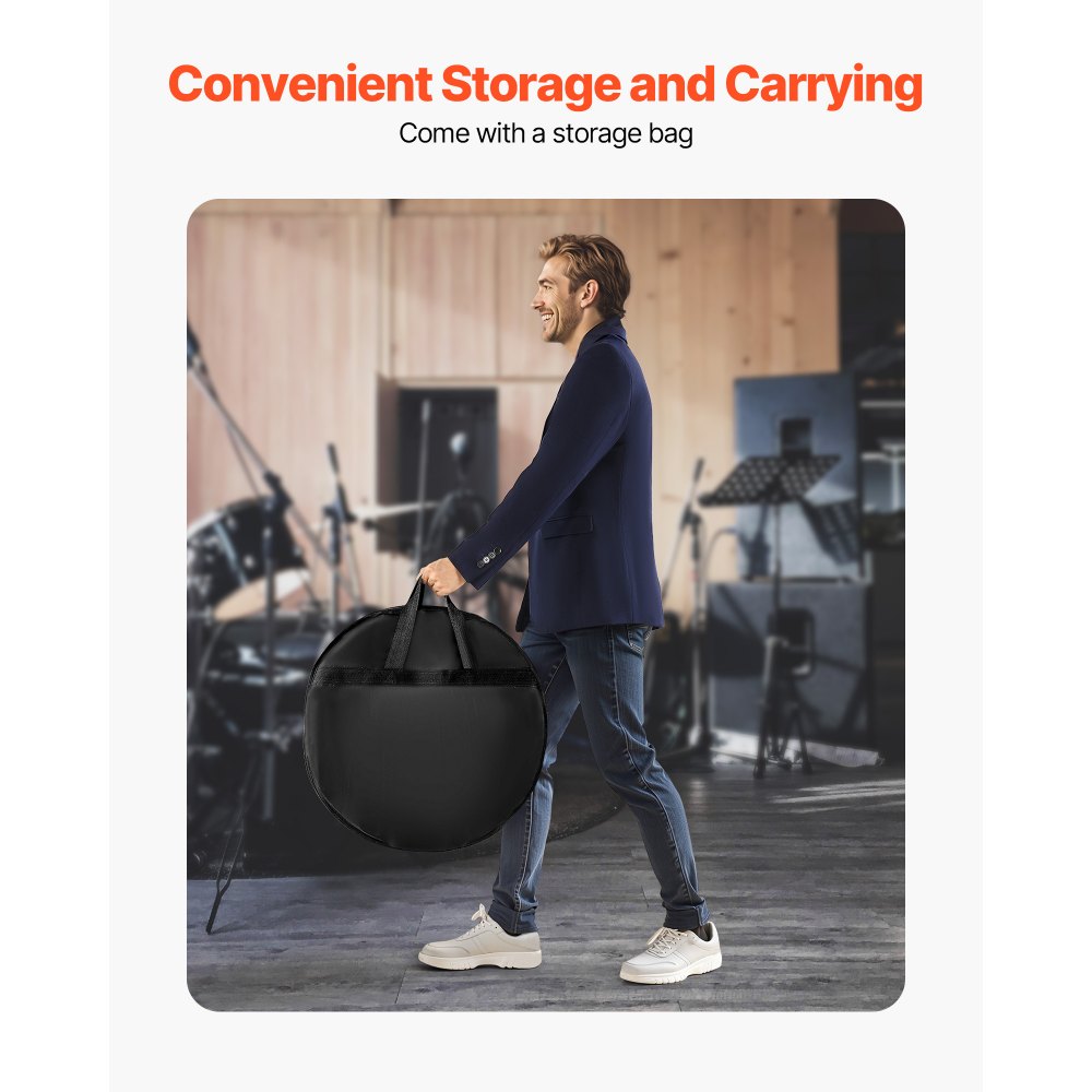 Low Volume Cymbal Pack 4 Pieces 35 40 45.5 50.5 cm Alloy Cymbals for Drum