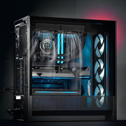 VEVOR CPU Liquid Cooler AIO CPU Water Cooler with 120 mm PWN Fans for Intel AMD