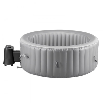VEVOR Inflatable Hot Tub 2 to 4 Person 1800 x 660 mm Round Portable Outdoor Spa