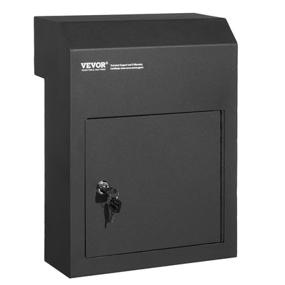 VEVOR Through The Door Key Drop Box, Heavy Duty Steel Through the Door Mailbox with