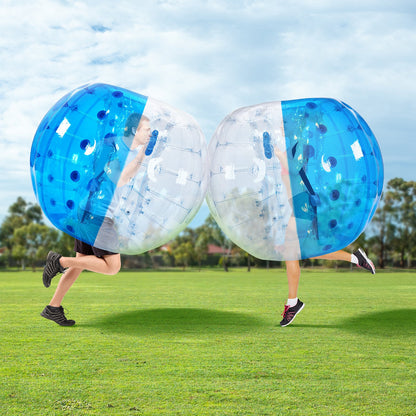 Inflatable Bumper Ball 1-Pack, 5FT/1.5M Body Sumo Zorb Balls for Teen & Adult, 0.8mm Thick PVC Human Hamster Bubble Balls for Outdoor Team Gaming Play, Bumper Bopper Toys for Garden, Yard, Park