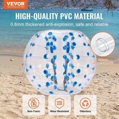 Inflatable 1.5M Sumo Zorb Ball for Teens & Adults - Outdoor Fun & Safety