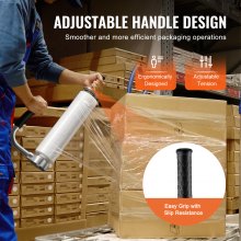 VEVOR Manual Shrink Stretch Wrap Dispenser Wrap Film Holder for 30-50 cm Film