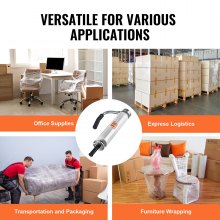 VEVOR Manual Shrink Stretch Wrap Dispenser Wrap Film Holder for 30-50 cm Film