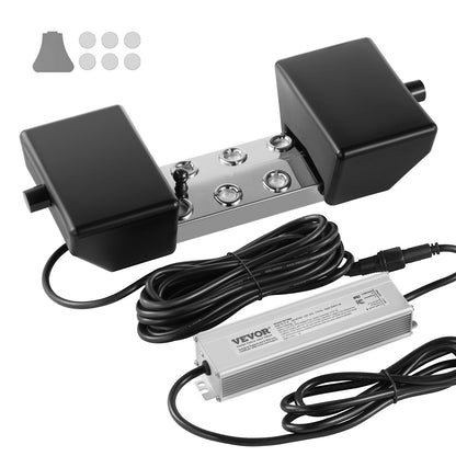 6-Head Ultrasonic Mist Maker, 4.5 L/H, Waterproof, Stainless Steel, 165W