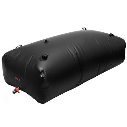 Water Storage Bladder 1000L PVC Collapsible Portable Water Tank Black