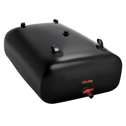 Water Storage Bladder 1000L PVC Collapsible Portable Water Tank Black