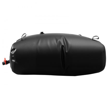 Water Storage Bladder 330L PVC Collapsible Portable Water Tank Black