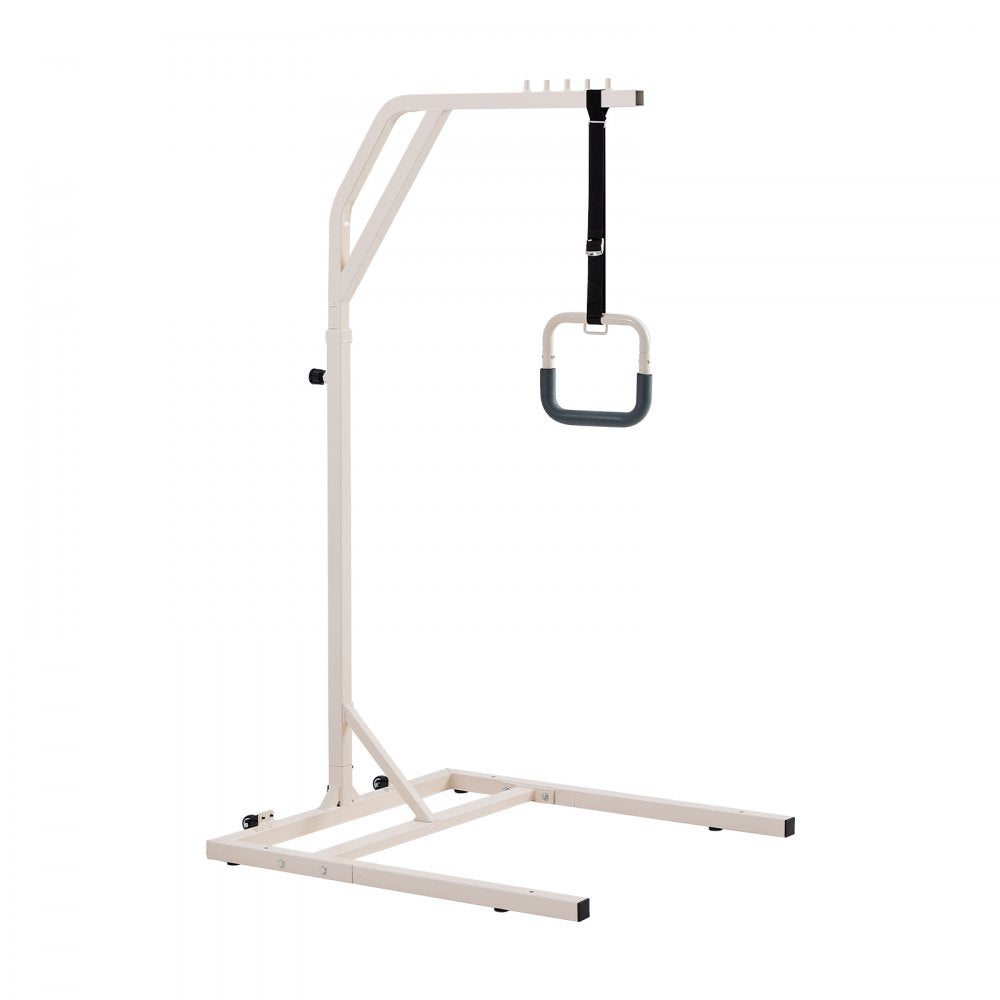 VEVOR Trapeze Bar for Bed Mobility Height-Adjustable Free Standing Trapeze Bar