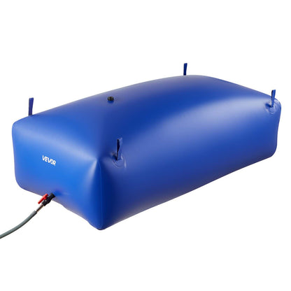 Water Storage Bladder 1000L Large Capacity Water Bag, Portable & Collapsible Soft Waters Container, Leakproof & Tear-Resistant PVC Emergency Waters Storage Tank for RV Truck & Outdoor Use