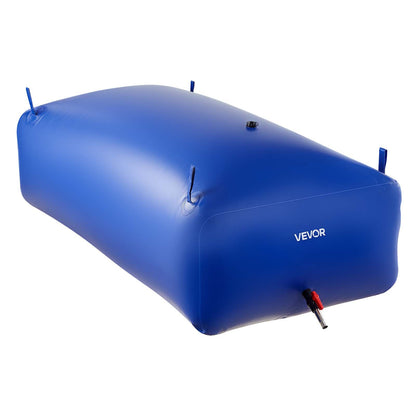 Water Storage Bladder 1000L Large Capacity Water Bag, Portable & Collapsible Soft Waters Container, Leakproof & Tear-Resistant PVC Emergency Waters Storage Tank for RV Truck & Outdoor Use