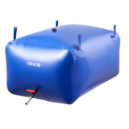 Water Storage Bladder 400L Large Capacity Water Bag, Portable & Collapsible Soft Waters Container, Leakproof & Tear-Resistant PVC Emergency Waters Storage Tank for RV Truck & Outdoor Use