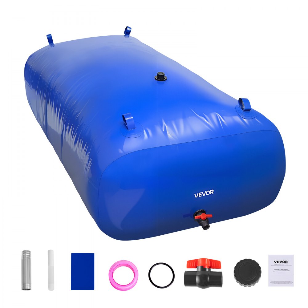 Water Storage Bladder 1000L 1000D PVC Collapsible Portable Water Tank