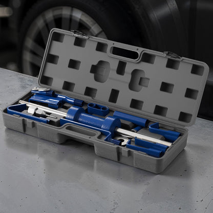 Dent Puller Kit, 5.9 kg 14-in-1 Slide Hammer Dent Removal Kit, Heavy-Duty Auto Body Truck Repair Automotive Damage Remover Tool Repair Frame with Carrying Case, Extension Rod, Non-Slip Handle