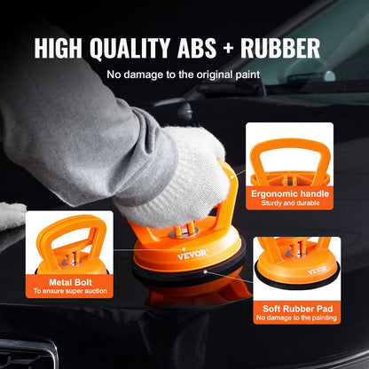 3-Piece Car Dent Remover Set with Strong Suction & Comfortable Handle