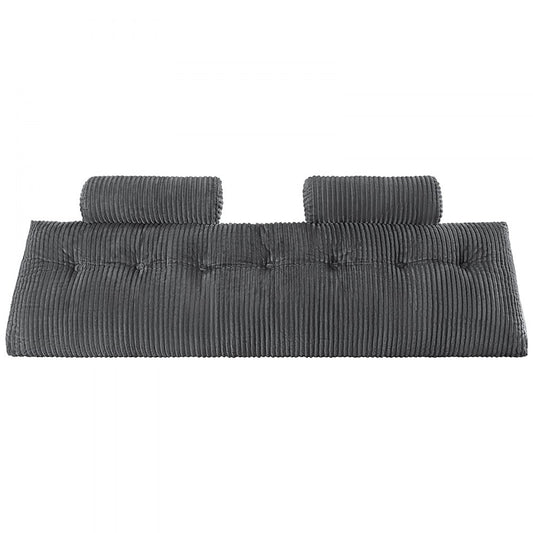 VEVOR Headboard Pillow King Wedge Headboard Pillow with 2 Pockets & Headrests