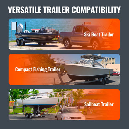 VEVOR Boat Trailer Guide, 1.2M Adjustable Design Trailer Guide Poles, 2PCS Rustproof