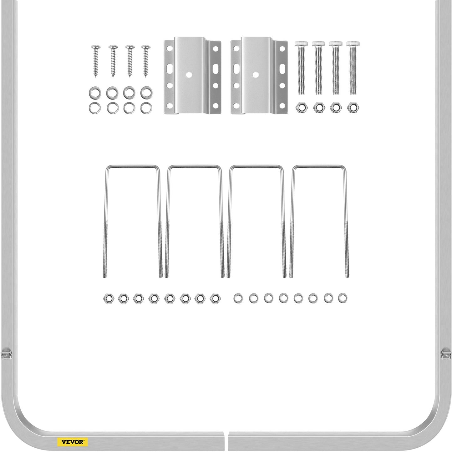 VEVOR Boat Trailer Guide-ons,116.84cm,One Pair Aluminum Trailer Guide ons, Rust-Resistant