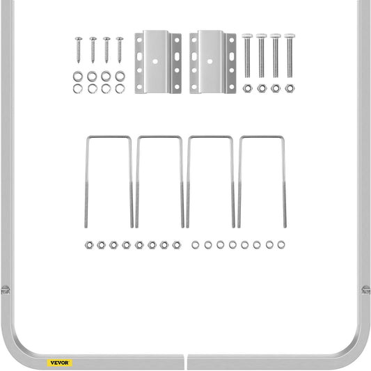 VEVOR Boat Trailer Guide-ons,116.84cm,One Pair Aluminum Trailer Guide ons, Rust-Resistant