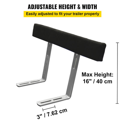 VEVOR Boat Trailer Guide-ons, 1219 mm, 2 PCS Rustproof Steel Trailer Guide ons,