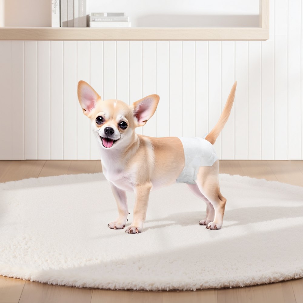 VEVOR Disposable Dog Diapers Super Absorbent Female Dog Diaper XS Size 144 Count