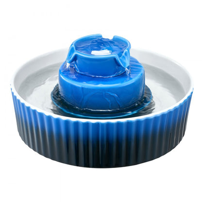 Ceramic Cat Water Fountain 2.1 L Cupcake Pet Fountain for Cats and Dogs