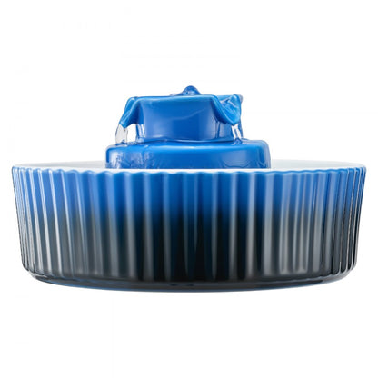 Ceramic Cat Water Fountain 2.1 L Cupcake Pet Fountain for Cats and Dogs
