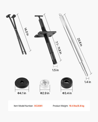 Mercruiser Alignment Tool & Gimbal Bearing Puller Set, Compatible with Mercruisers, OMC, Volvo Cobra Bell Housings, Engine Alignment Bearing Puller Seal Bellow Expander Tools Puller Installer