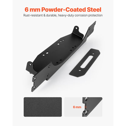 Trailer Hitch Winch Mount for Jeep Wrangler JL/JLU Model (2018-2023)