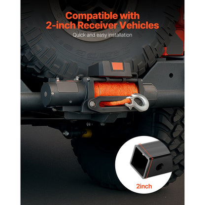 Winch Mount 6803 kg Trailer Hitch Winch Mount with 50.8 mm Receiver