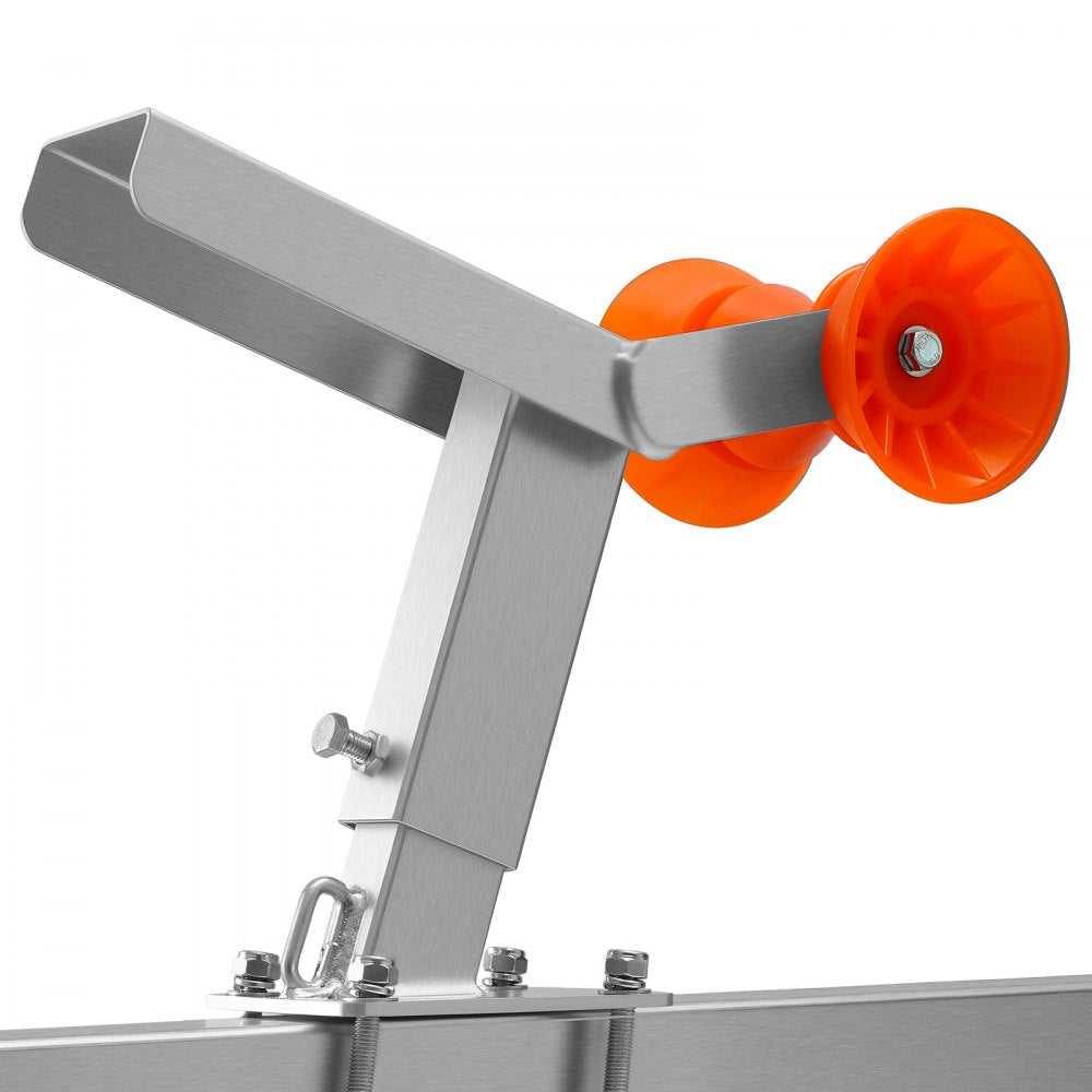 VEVOR Boat Trailer Winch Stand with Roller Adjustable Height Boat Winch Mount