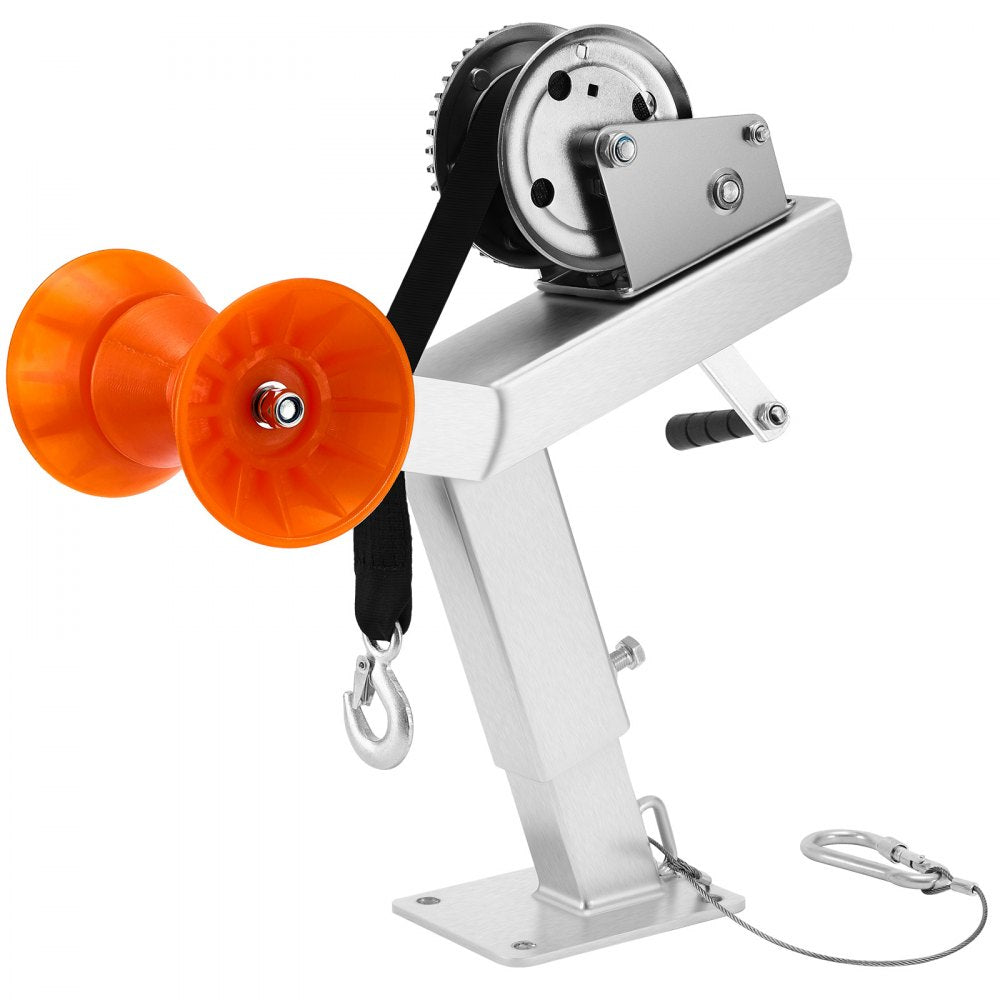 VEVOR Boat Trailer Winch Stand with Roller 544 kg Winch Boat Winch Mount