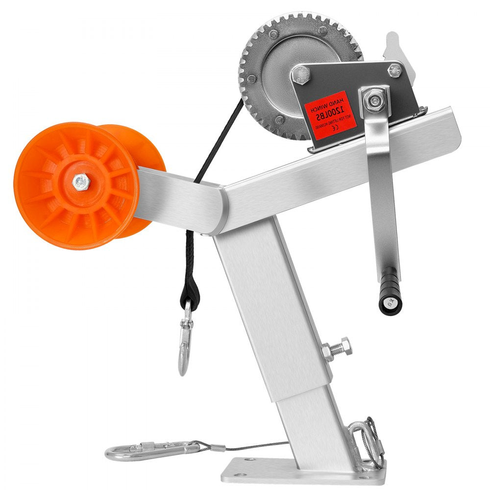 VEVOR Boat Trailer Winch Stand with Roller 544 kg Winch Boat Winch Mount