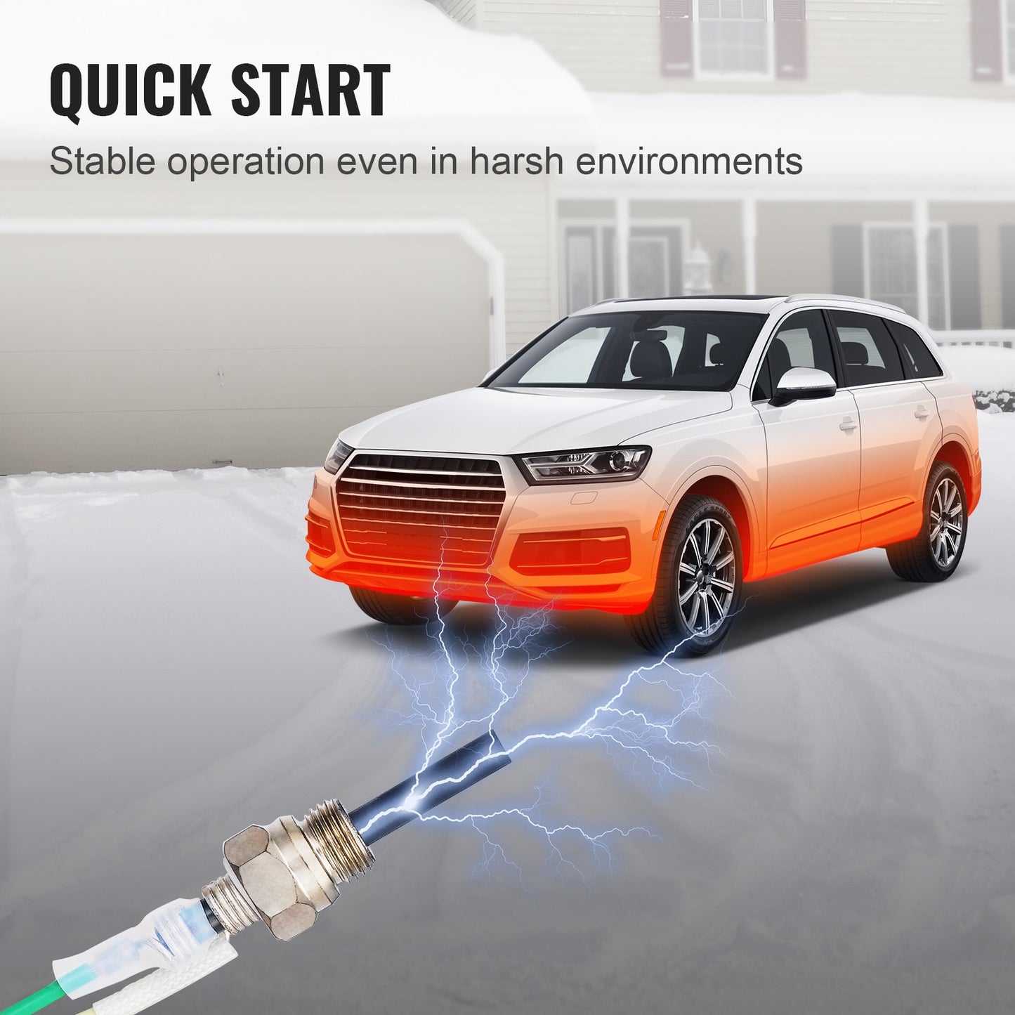 VEVOR Diesel Heater Glow Plug Kit, Ceramic Glow Plug Repair Kit, Air Diesel Parking