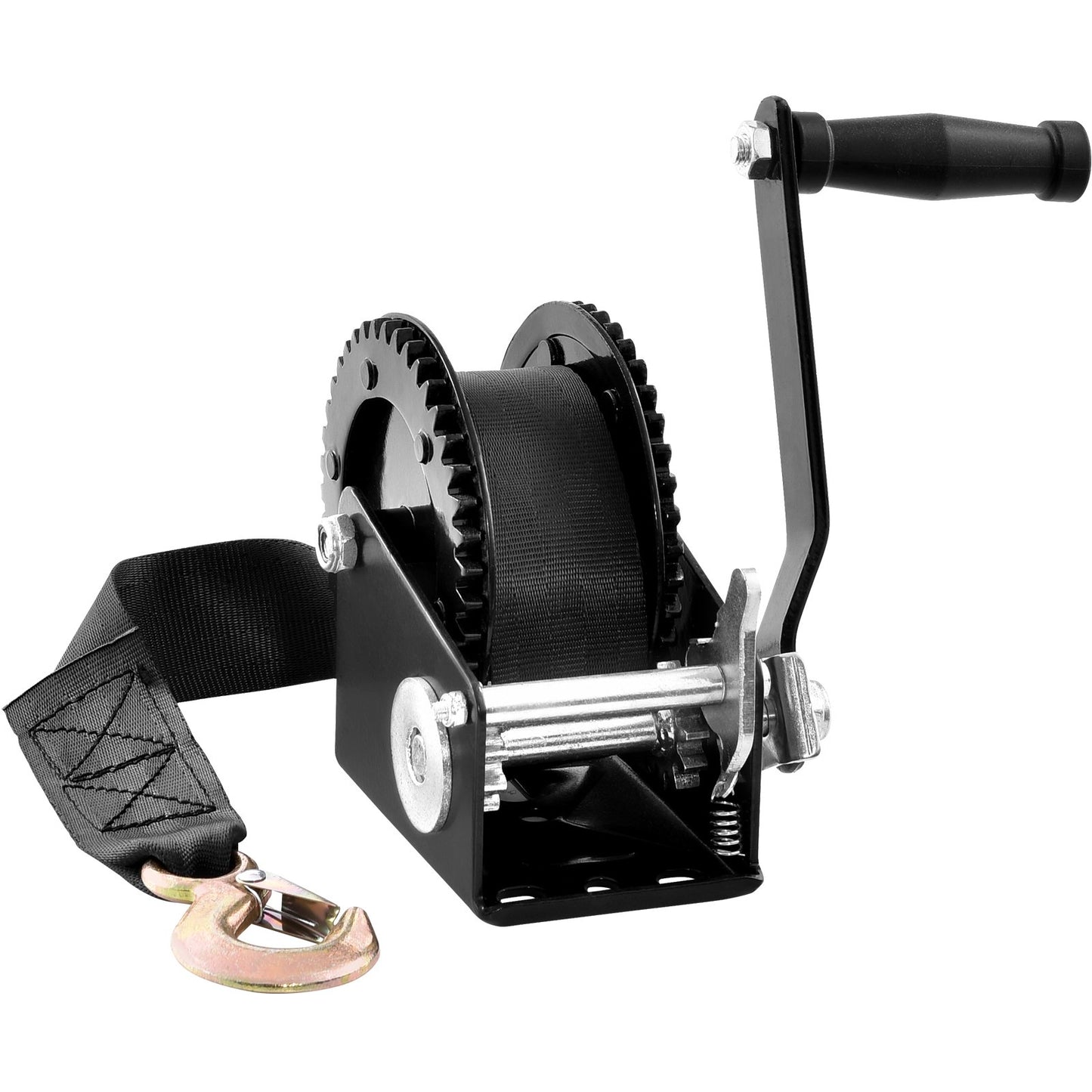 VEVOR Hand Winch, 907.1 kg Pulling Capacity, Boat Trailer Winch Heavy Duty Rope