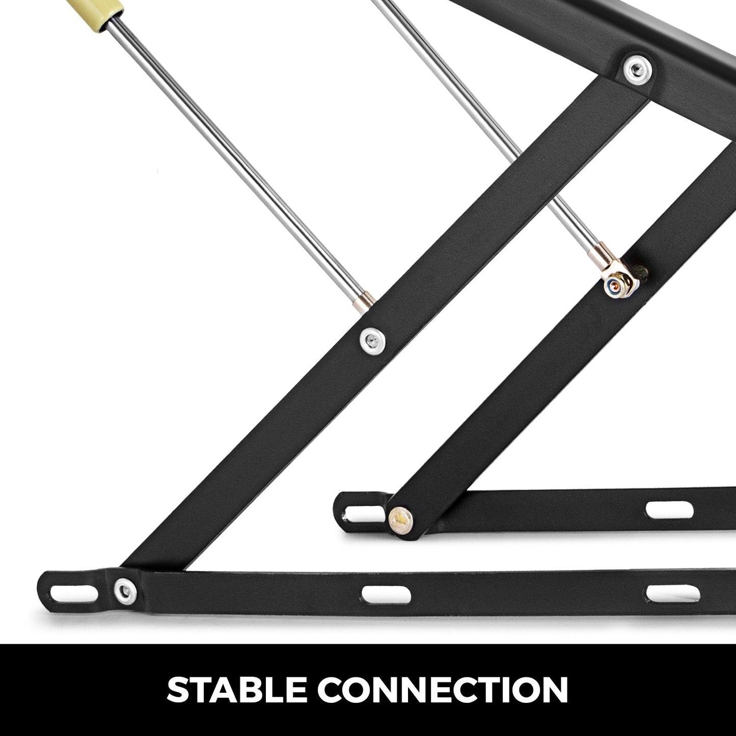 Hydraulic Lift Kit for Sofa Bed, 120cm Steel, 120kg Load, Black