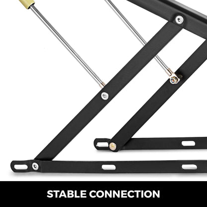 Hydraulic Lift Kit for Sofa Bed, 120cm Steel, 120kg Load, Black